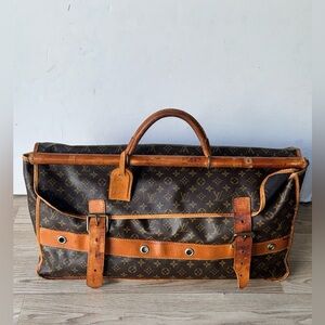 LOUIS VUITTON VINTAGE TRAVEL BAG